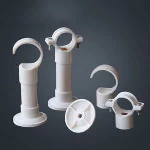 20mm 25mm 32mm 40mm PVC Water Supply Pipe Clamps Hook Clip Support Bracket White - Picture 1 of 16