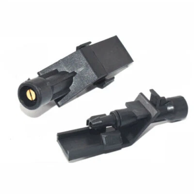 2 Black Car Front Windscreen Water Spray Washer Nozzle for Honda Crv Accord Foto 1 de 3