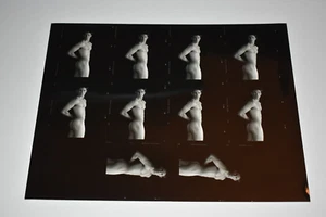 Handsome Man Male Model Beefcake gay int contact sheet Proof Photograph Rs6 - Picture 1 of 1