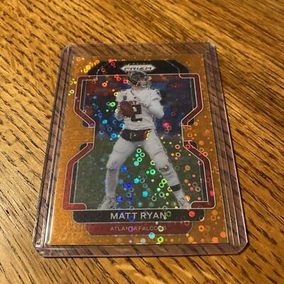 2021 Panini Prizm - Orange Disco Prizm #324 Matt Ryan - Image 1 of 2