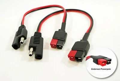 POWER JUNCTION SAE Bullet Connector Adapters ANDERSON POWERPOLE, Solar