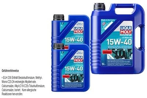 7 L Liqui Moly Marine 4T Aceite Motor 15W-40 Para Motocicleta Mineral API SL - Imagen 1 de 1