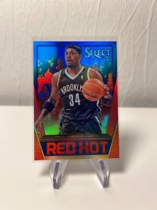 2013-14 Panini Select Red Hot [Blue Prizm] PAUL PIERCE #35 41/49