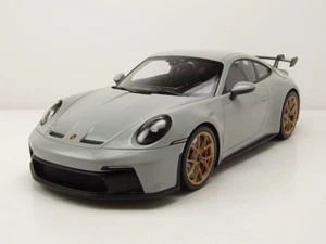 Porsche 911 (992) GT3 2021 Cal Gris Dorada Llantas Auto Modelo 1:18 Minichamps - Imagen 1 de 9