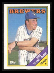 Tom Trebelhorn 1988 Topps #224  Milwaukee Brewers