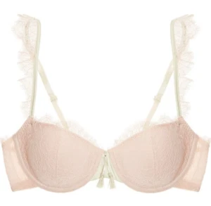 Women's Heidi Klum Intimates 'Bise' Balconette Underwire Bra Peach Size 34C 3329 - Picture 1 of 1
