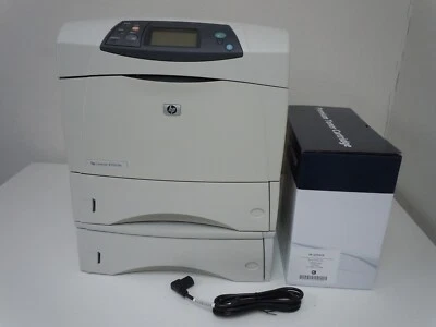 HP LaserJet 4300DTN Laser Printer w/New Toner & Warr *Network/Parallel IEEE 1284 - Image 1 of 4