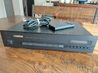 Sintonizador de referencia de transmisión Parasound T/DQ-1600 con control remoto OEM Foto 1 de 4