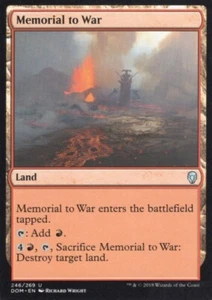 3X MEMORIAL TO WAR 246/269 DOMINARIA MTG MAGIC NM X3 - Picture 1 of 1