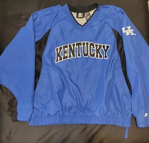 Vintage Starter University of Kentucky Wildcats XL Windbreaker/ Pullover - Picture 1 of 10