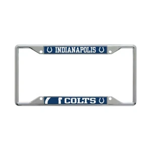 INDIANAPOLIS COLTS MEGA LOGO 6"X12" METAL LICENSE PLATE FRAME NEW WINCRAFT 👀 🏈 - Picture 1 of 1