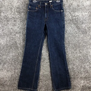 Vintage 80er Herren 30x30 Levi’s 517 dunkelblau gerades Bein Boot Cut Denim Jeans - Bild 1 von 14