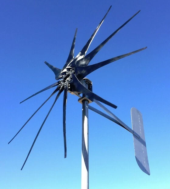 WINDTURBINE GENERATOR 1550 WATT 11 Prop HIGH POWER 12 VOLT AC - Bild 1 von 1