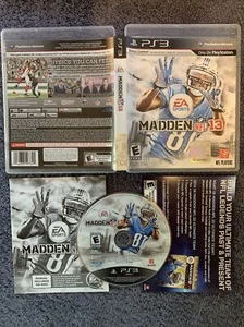 Madden NFL 13 PS3 Sony PlayStation 3 EA Sports PROBADO EN CAJA COMPLETO - Imagen 1 de 5