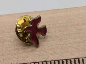 Roter Vogel Anstecknadel Metallic und Rot - Bild 1 von 5