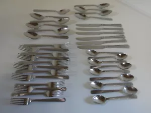 36 pieces stainless china flatware forks spoons butterknives - Picture 1 of 7