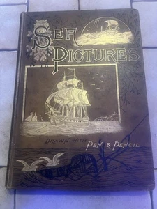 Sea Pictures Pen Pencil Book - Picture 1 of 10