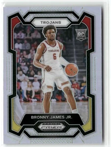 Selecciones del draft Prizm 2024-25 Silver Bronny James Jr novato LaLos Angeles - Imagen 1 de 2