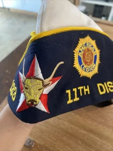 Sombrero de historiador de la Legión Americana de colección Texas - Imagen 1 de 7