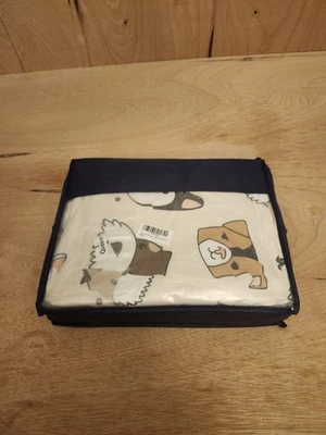 NUEVO Juego de sábanas tamaño queen con estampado de perro cachorro  Foto 1 de 4