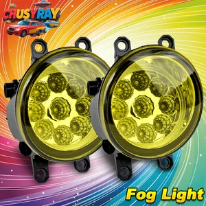 Pair For 07-2011 Toyota Camry LED Front Bumper Fog Lights Driving Lamps - Picture 1 of 10