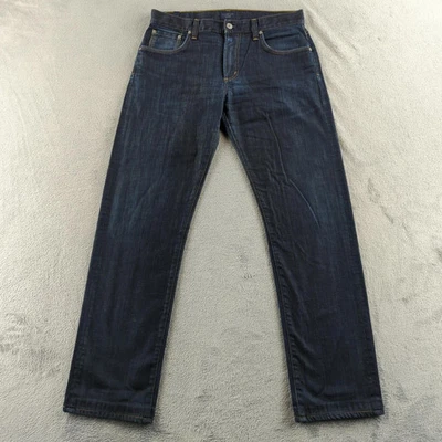 Citizens of Humanity Jeans 32 Blue StretchStraight Leg Made USA NO US TARIFFS - Image 1 of 4