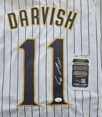Yu Darvish Signed Autographed San Diego Padres Jersey Jsa - Image 1 of 4