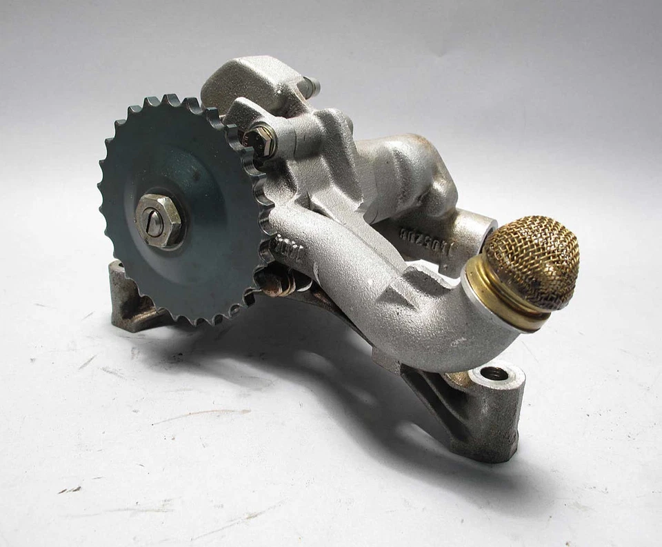 BMW S54 3.2L 6-Cyl ///M Early Engine Oil Pump w Gear 2001-2004 E46 M3 Z3 OE USED — 第 1/4 张图片