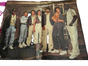 ALIEN 1979 CAST PICTURE PRINT RARE USED  FOLDED - Picture 1 of 1