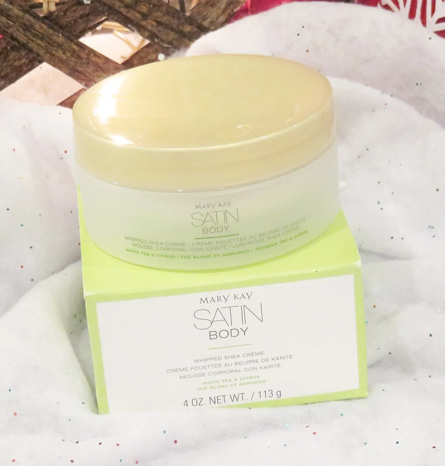 Crema de karité batida con cuerpo satinado y té blanco y cítricos Mary Kay Foto 1 de 1