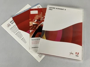 Adobe Acrobat  9 Pro Full for Windows PC w/ Serial - Picture 1 of 7