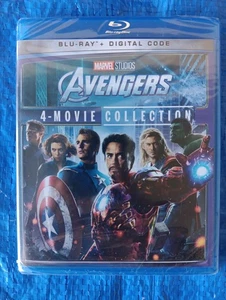 Marvel AVENGERS: 4-MOVIE COLLECTION (Blu-Ray, 2021) ALL REGION - NEW, Sealed  - Bild 1 von 9