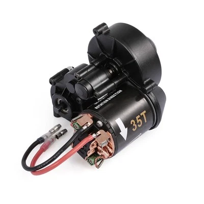 AUSTAR 540 35T RC Brushed Motor With Gear Box For 1/10 Axial SCX10 RC4WD D90 VA - Image 1 of 4