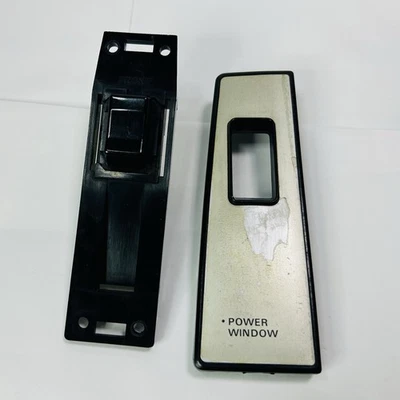 NISSAN Z31 300ZX RIGHT DOOR POWER WINDOW SWITCH & Bezel 25411-19P00 25412-17P00 - Image 1 of 4