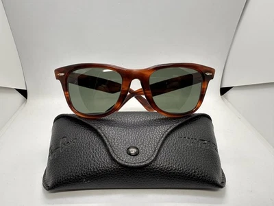 Ray Ban Bausch & Lomb U.S.A - Ray Ban B&L Wayfarer 5022 Brown Vintage 70's - Immagine 1 di 4