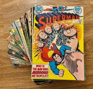 Lote (68) COPPER/BRONCE-AGE MARVEL & DC COMICS Superman, Flash, Superboy + - Imagen 1 de 6