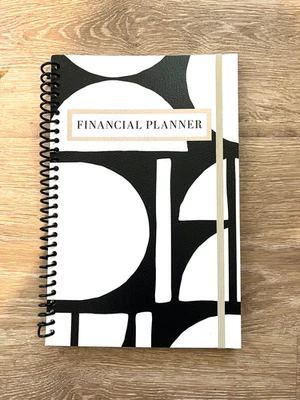 OLD EAST MAIN Home Finance and Bill Organizer with Pockets Monthly Budget Planner Trackers