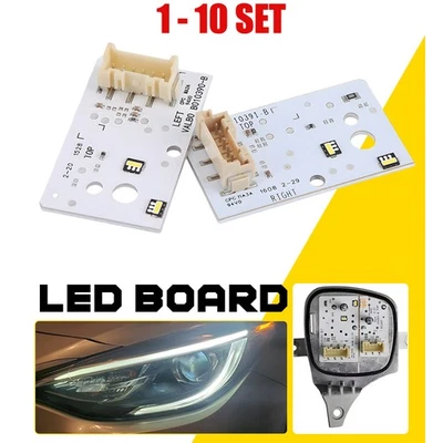 Lámpara blanca luz de circulación diurna placa LED 2-20X delantera para Infiniti QX30 2017-19 Foto 1 de 4