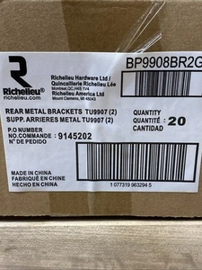 LOT of 20 Rear Supports for TU9907 Drawer Slides Bp9908br2g - 20 Sets Of 2 Packs - Picture 1 of 6