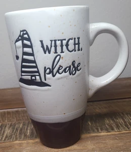 Taza de café de gres Witch Please grande alta de 20 oz Halloween - Imagen 1 de 11