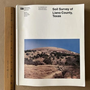 Soil Survey of Llano County, Texas • USDA NRCS • 2000 Report with Maps & Tables - Picture 1 of 10