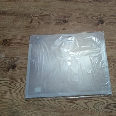 A4 A3 A2 Frosted Clear Handle Carry File Case Folder Folio Portfolio Artwork Art - Image 1 of 3