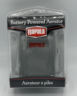 Aireador de cebo de pesca a batería Rapala con filtro y manguera de 24" NUEVO Foto 1 de 3