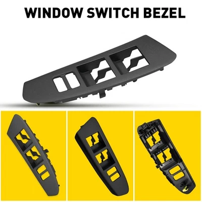 For 2012-2015 Toyota Tacoma Front LH Driver Side Window Switch Bezel Durable Kit - Image 1 of 4