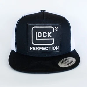 Parche GLOCK | YP Classic 6006 Trucker Hat | Negro sobre Blanco - Imagen 1 de 5