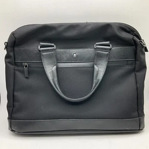 Montblanc Nightflight Slim Dokumententasche Aktentasche Tasche Schwarz - Bild 1 von 17