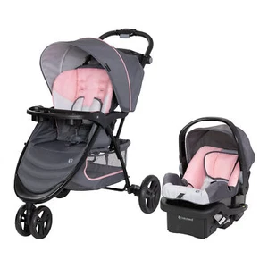 Baby Trend Stroller & EZ-Lift Infant Car Seat, EZ Ride Travel System, Dash Pink - Picture 1 of 9
