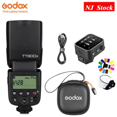 US Godox TT600S 2.4G Camera Flash Speedlite X3-S Trigger Kit For Sony A7S A7RII - Image 1 of 4