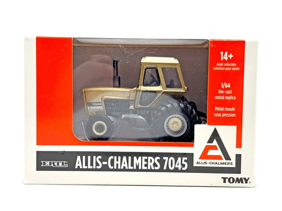 1/64 Allis Chalmers 7045 Tractor With Duals Gold Chase Unit Chaser - Image 1 of 1