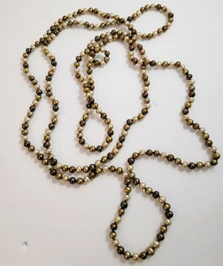 Multicolor Off Round Freshwater Pearl Necklace 72 inch long - Picture 1 of 7
